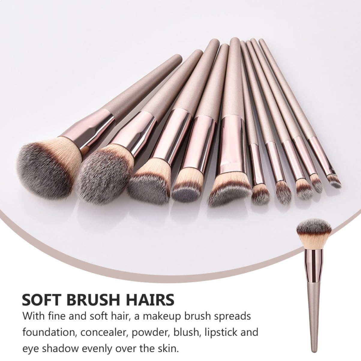 FRCOLOR 30 Piezas juego de brochas de maquillaje pincel de maquillaje profesional kit de brochas de maquillaje brocha de maquillaje herramienta de pincel de maquillaje cepillo de base
