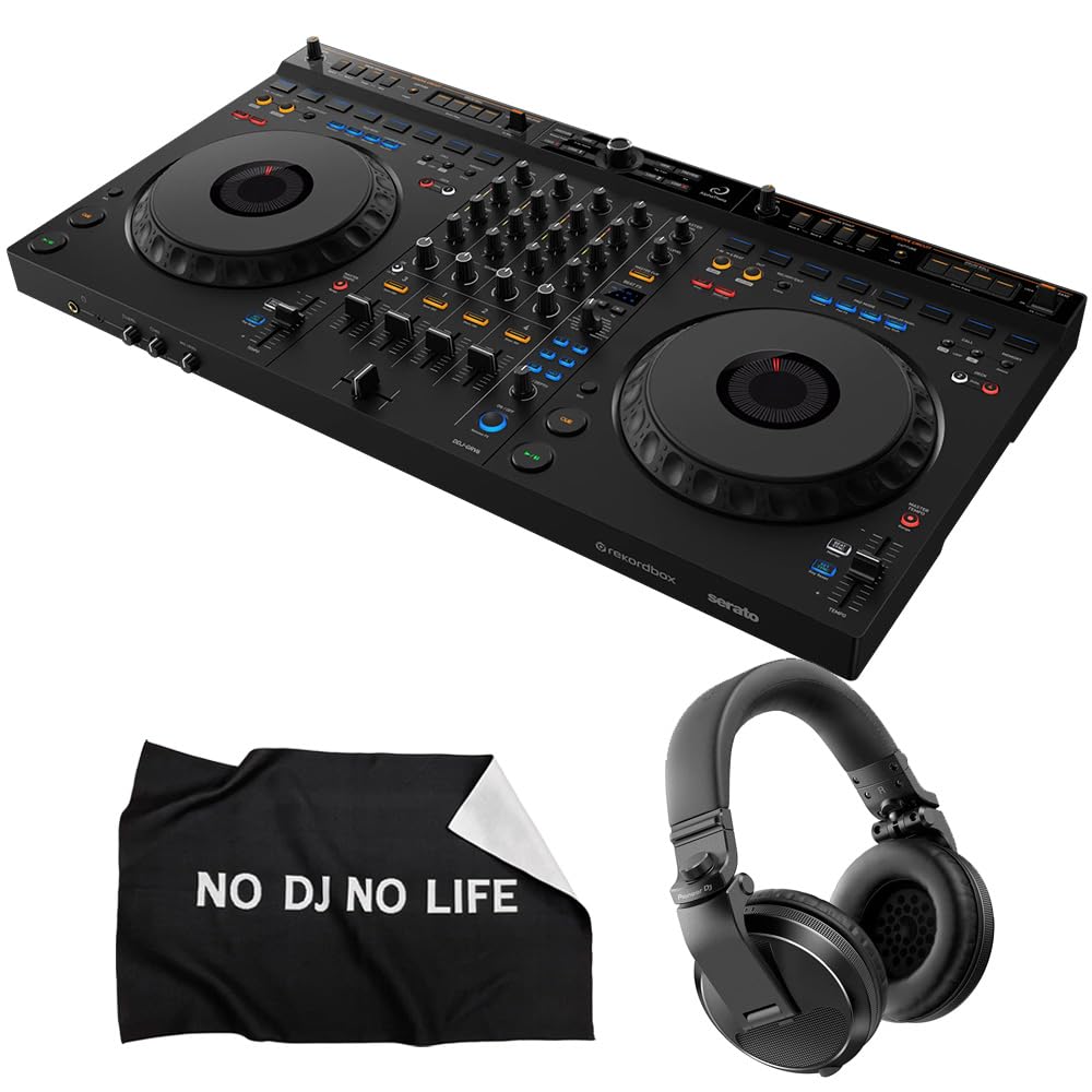 Amazon | AlphaTheta DJコントローラー DDJ-GRV6 + ヘッドホン HDJ-X5 