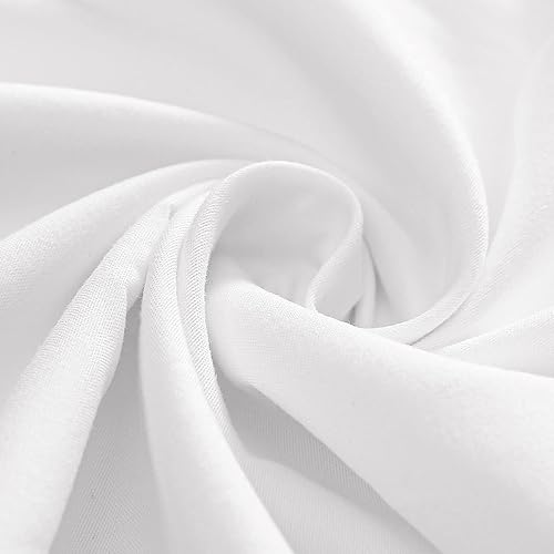 Miniatura 2 de Juego de 4 cojines de almohada para sofá y cama, suaves y cómodos, cojines blancos decorativos para interiores y exteriores