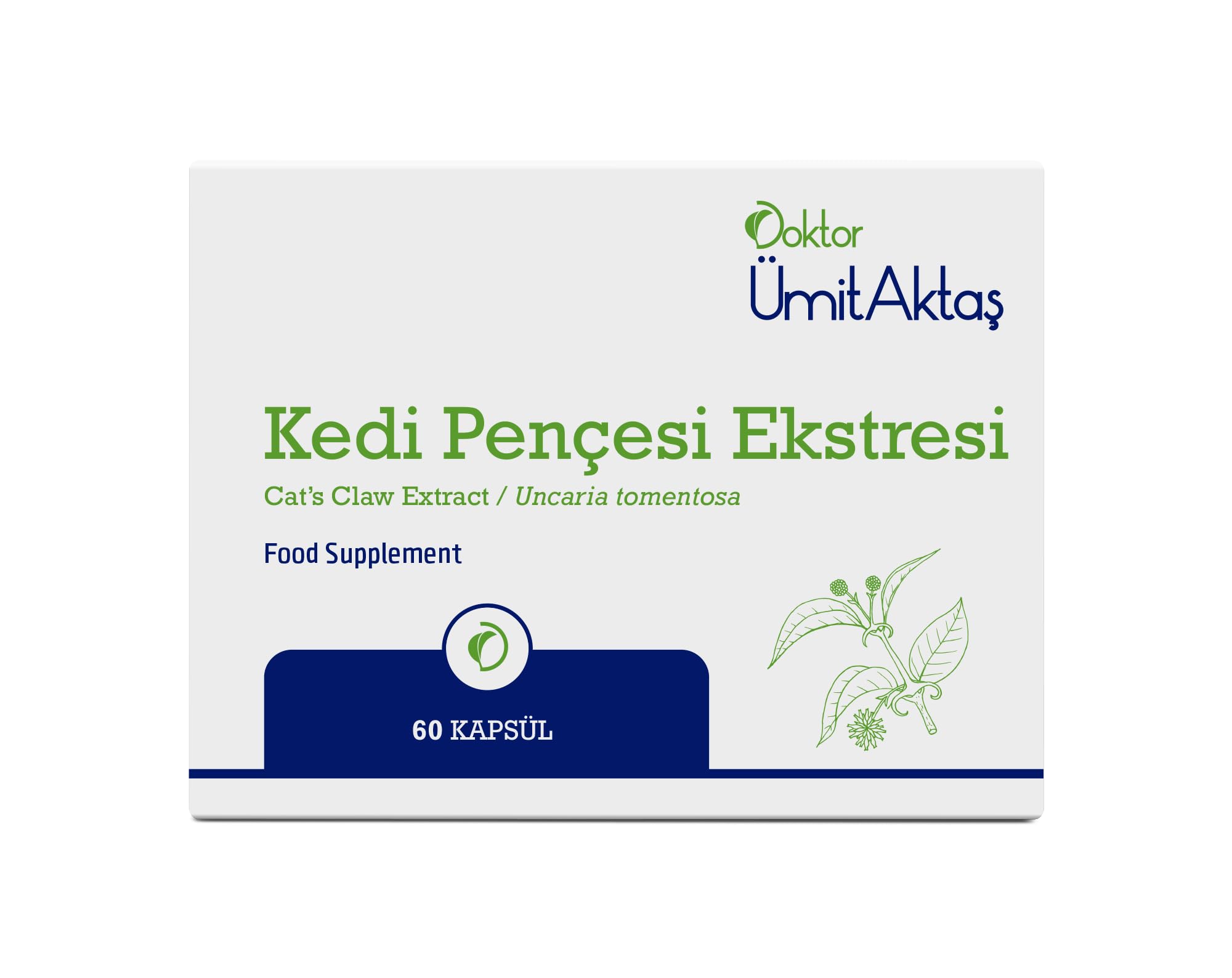 Kedi Pençesi Ektresi 60 Kapsül