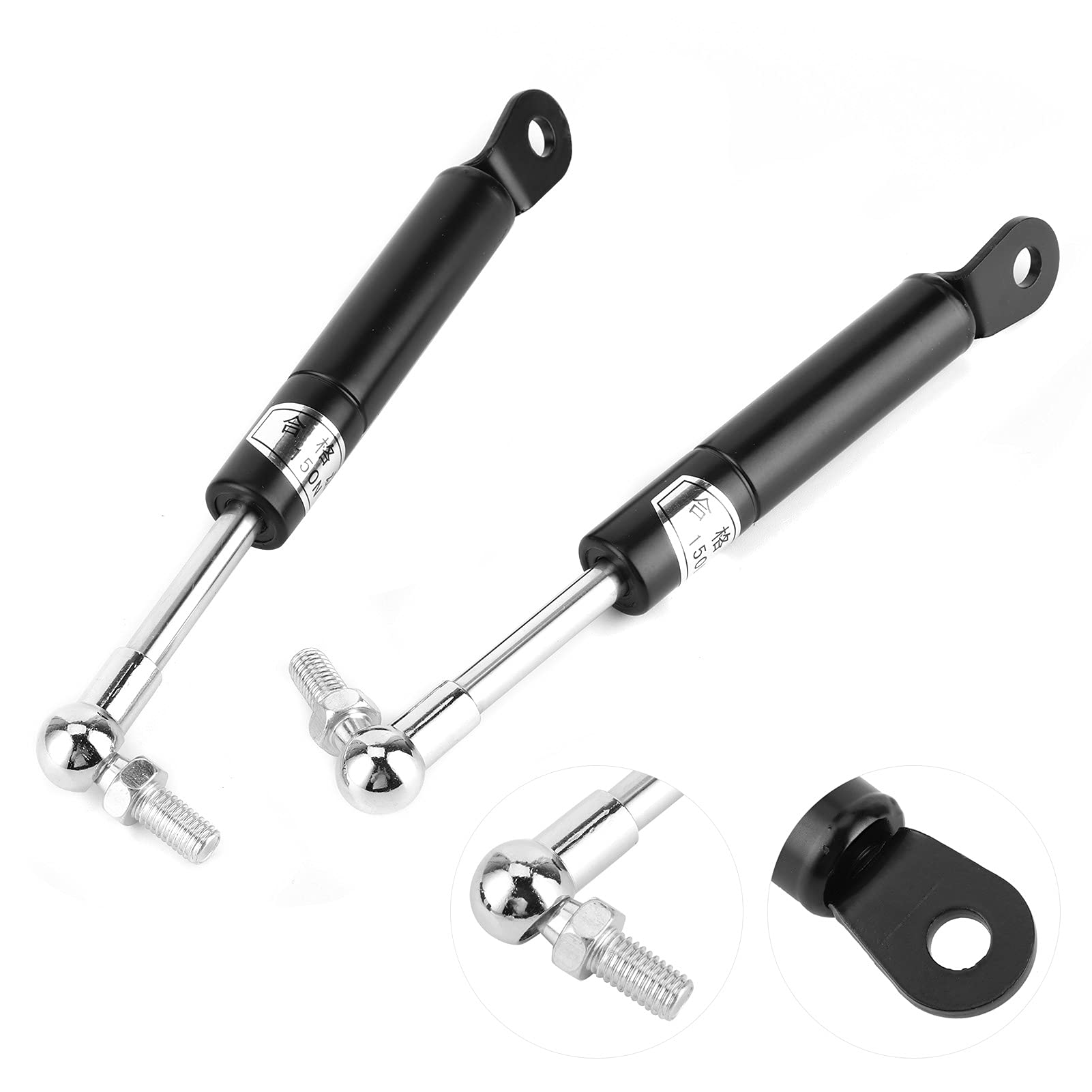 Molla a Gas per Sedile, 2 Pezzi Puntoni di Sollevamento Sedile per Moto Molla a Gas per Sella Tmax Accessori Moto Aste di Supporto Universali Puntone di Sollevamento Sella Adatto