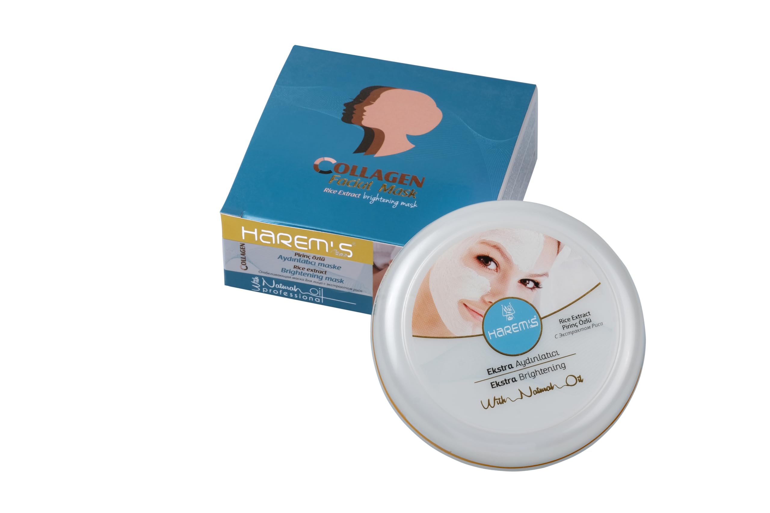 Harems Pirinç Özlü & Beyazlatıcı Maske (150 g)