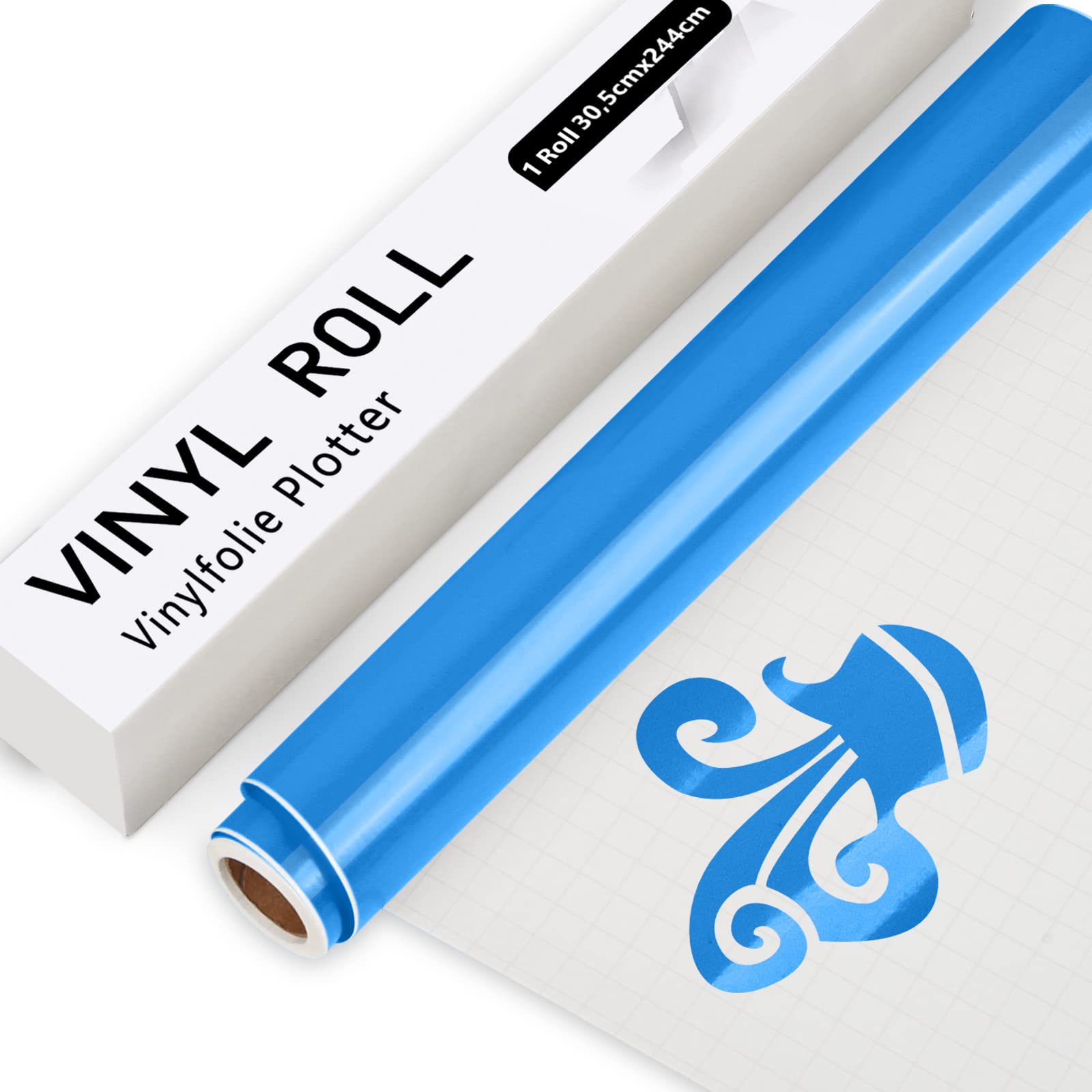 iImagine Vinyl 72 vellen premium permanente zelfklevende vinylvellen, 30 x 30 cm, diverse kleuren (glanzend, mat en metaal) voor knutselsnijders, Cricut, Silhouette Cameo-machines