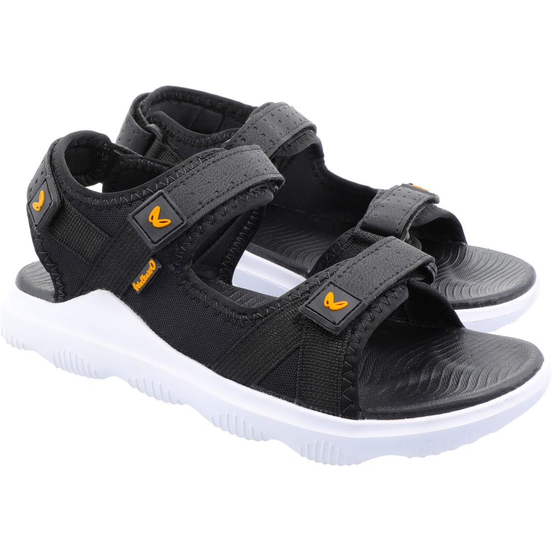 WALKAROO WC4334 Mens Sandals for Casual Wear and Regular use - Black (B0CNH15FR1) Amazon Price History, Amazon Price Tracker