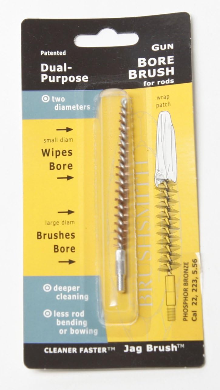 DualPurpose, Phos Bronze, Bore Brush for Rods, .44, .45