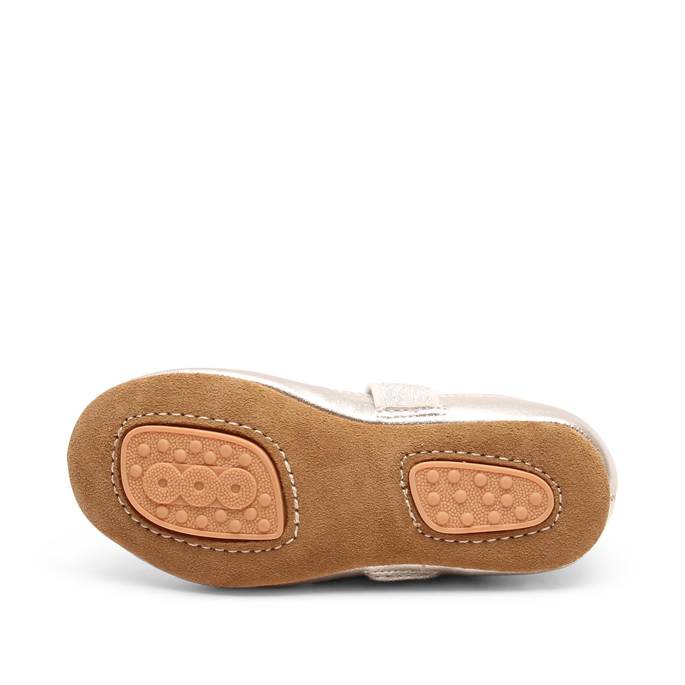 Bisgaard Mädchen Ballet Geschlossene Ballerinas, Silber, 34 EU – Ansicht 4
