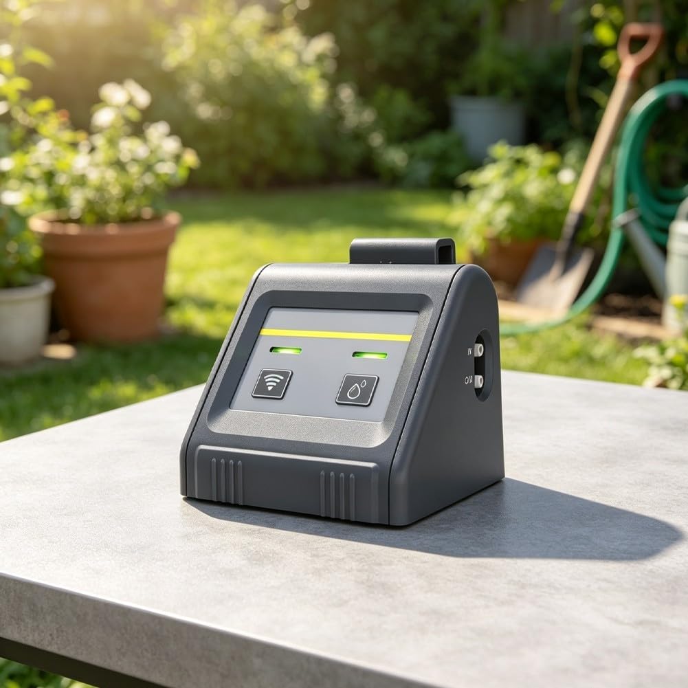 Programmatore di irrigazione intelligente controllato tramite app USB