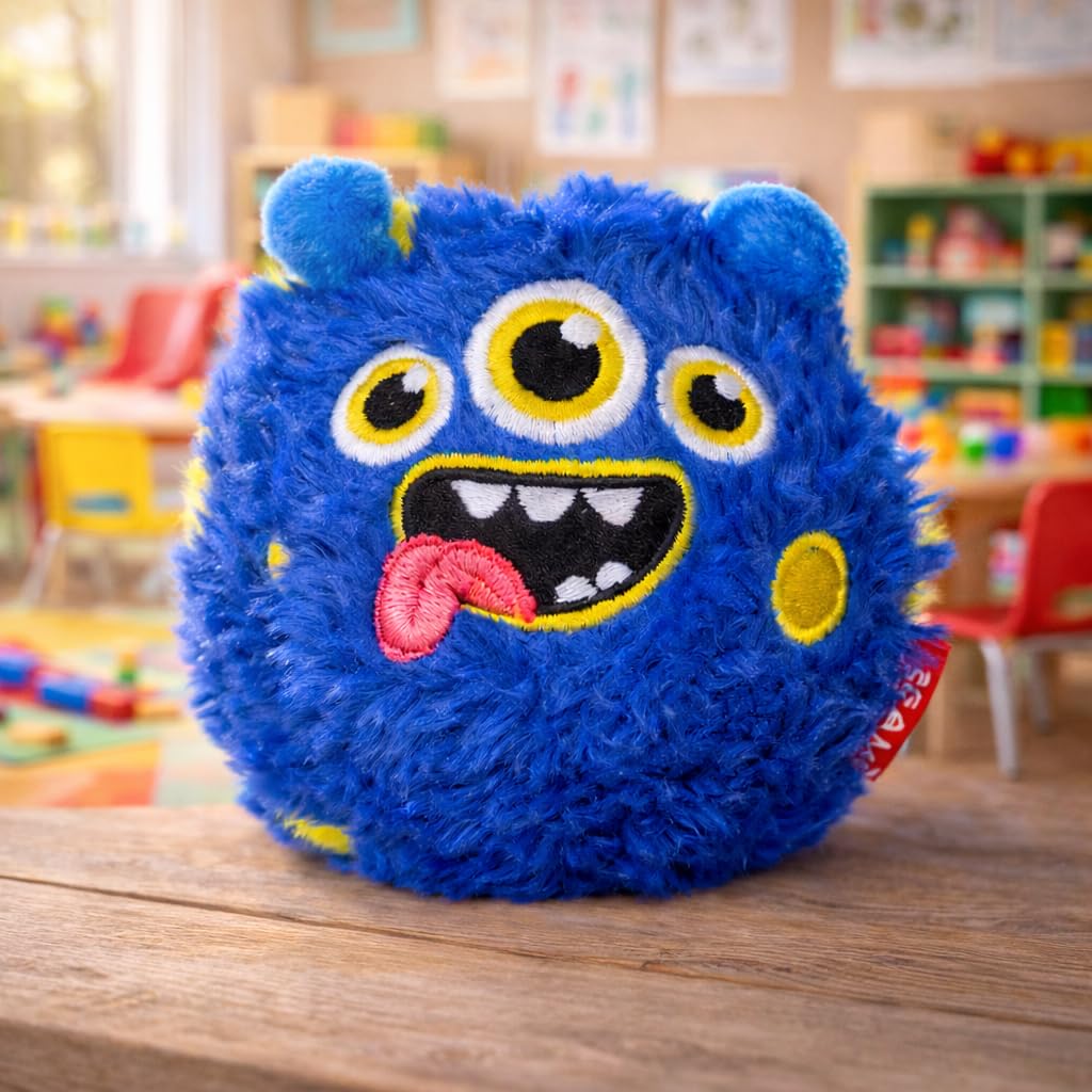 LEGAMI Bouncing Gang - Lot de 3 balles rebondissantes avec visages d'animaux - Cadeau parfait pour anniversaire d'enfant et petit cadeau