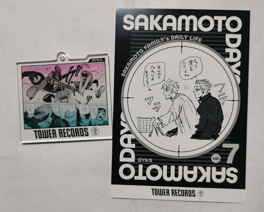 サカモトデイズ タワレコ アクリルキーホルダーvol.1 vol.2 vol.3 vol サカモトデイズ タワレコ アクリルキーホルダーvol.1 vol.2 vol.3 vol