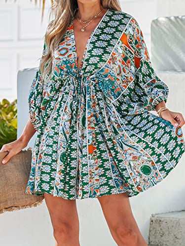 Minivestido de mujer ajustable con cintura de cordón que estiliza la figura 4