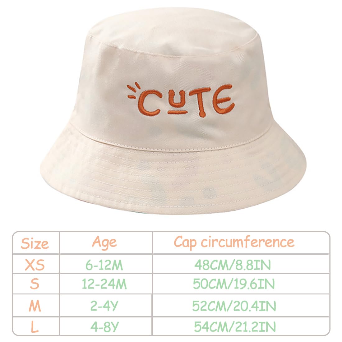 Unisex Bambino Cappello da Pescatore Cappello da Sole Neonato Bambini Cappello Protezione Solare Estivo Viaggio Spiaggia Esterno Cappello per Ragazza Ragazzo