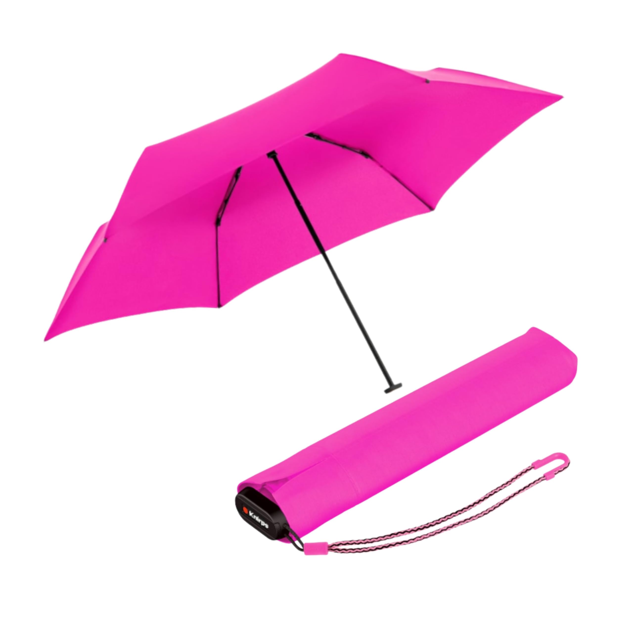 Knirps US.050 Ultra Light Pocket Size Manual Rain Umbrella with Carrying Case