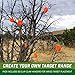 GoSports Outdoors Clay Target Holders - Choose Between Clay Claw Hangers or Clay Caddy In Ground Stakes, Versatile Target Holders for Shooting Practice