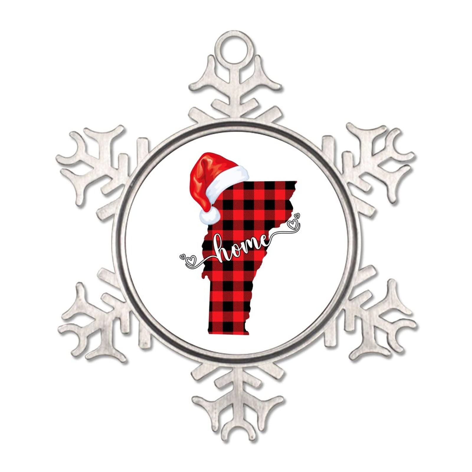 Amazon.com: Customized Christmas Metal Snowflake Ornament Vermont State Map with Christmas Hat Collectible Pewter Snowflake Ornament Keepsake for New Year Holiday Party Supplies Decor : Home & Kitchen amazon-com-customized-christmas-metal-snowflake-ornament-vermont-state-map-with-christmas-hat-collectible-pewter-snowflake-ornament-keepsake-for-new-year-holiday-party-supplies-decor-home-kitchen