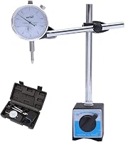 KATSU Dial Test Indicator 0-10mm Mágneses Talppal Tárolódobozban 1