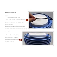 Vista 4 de Whirlpool - Junta tórica para filtro de agua de fontanero americano, repuesto WHKF-DWHV, WHKF-DWH (paquete de 3)