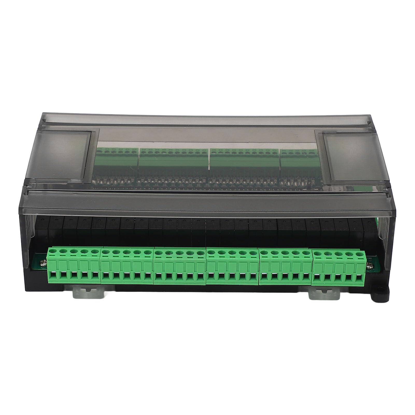 Programowalny Sterownik Logiczny, Płytka Sterująca PCB PLC DC 24 V 1 A 32 Wejścia 24 Wyjścia z 3AD 2DA 6-kierunkowy Licznik 60 tys. do Sterowania automatyką przemysłową i Integracji Paneli