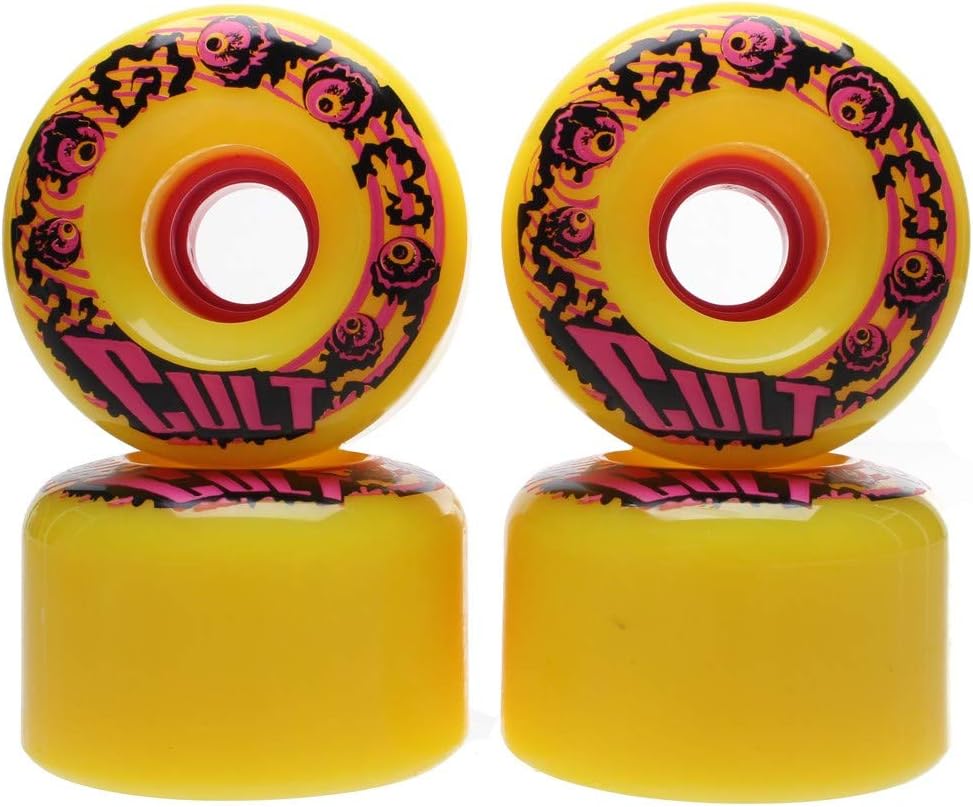 Classic Longboard 70mm Wheels - Yellow