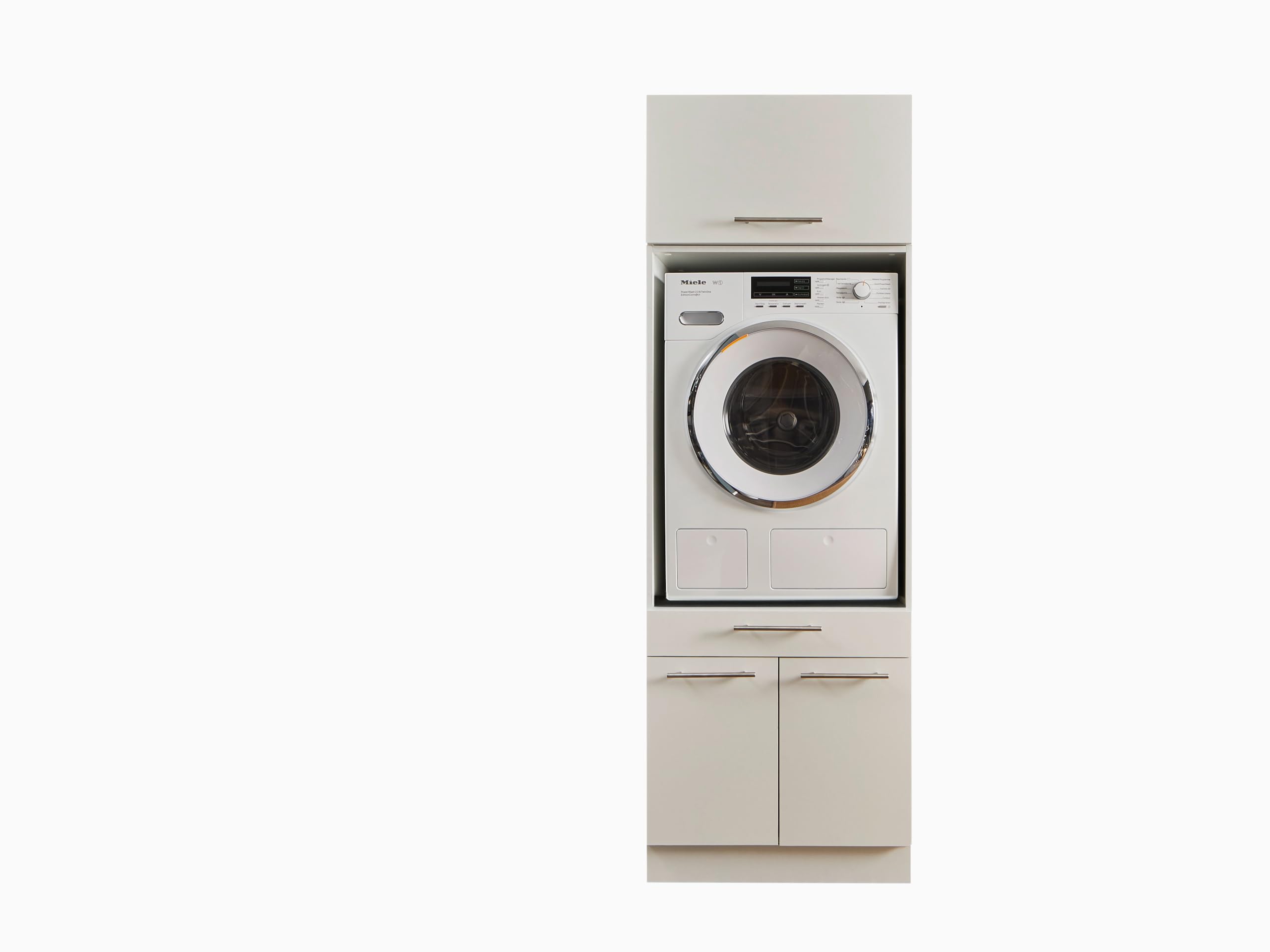 Laundreezy Waschmaschinenschrank mit Schrankaufsatz