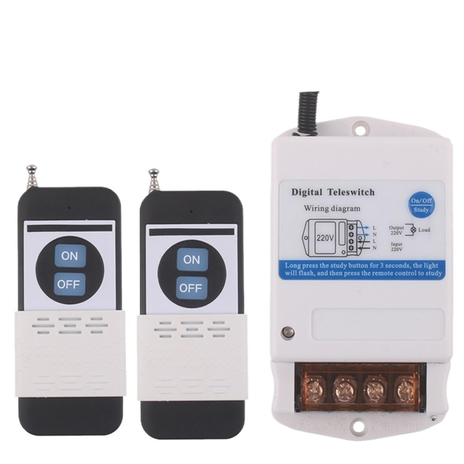 Interruptor De Control Remoto Inalámbrico 30A 220v 1000M 3000M 5000M