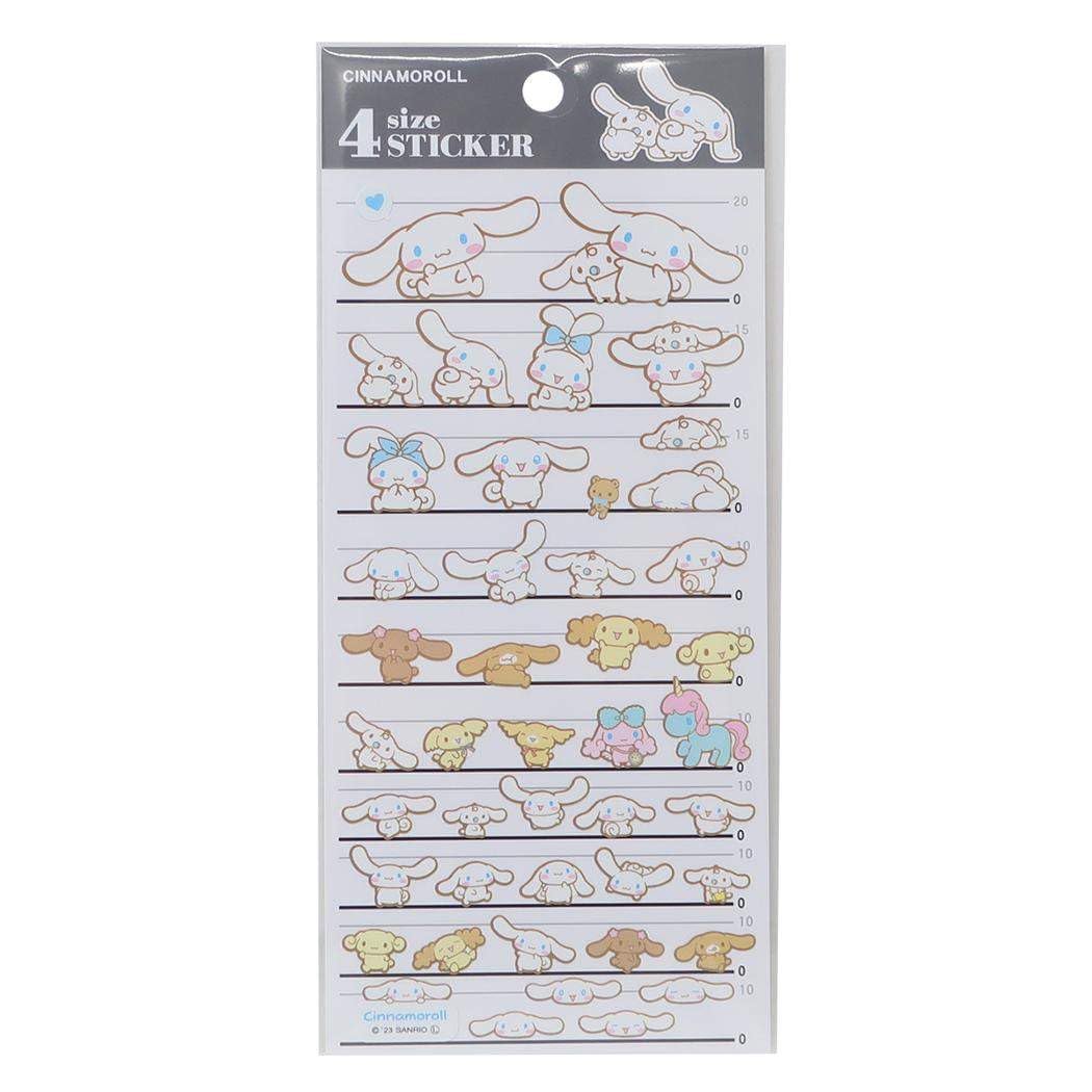 Amazon.co.jp: シナモロール[シールシート]4サイズステッカー 4SIZE