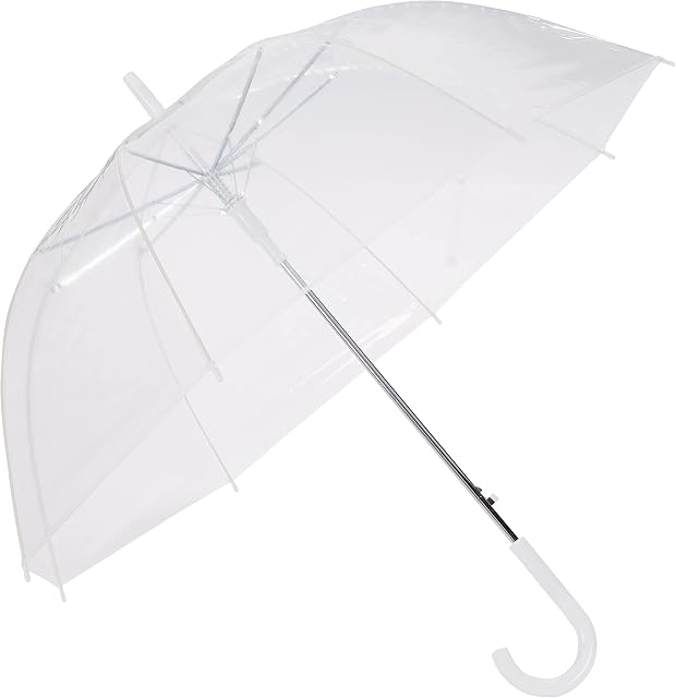 Amazon Basics Clear Bubble Umbrella - Clear