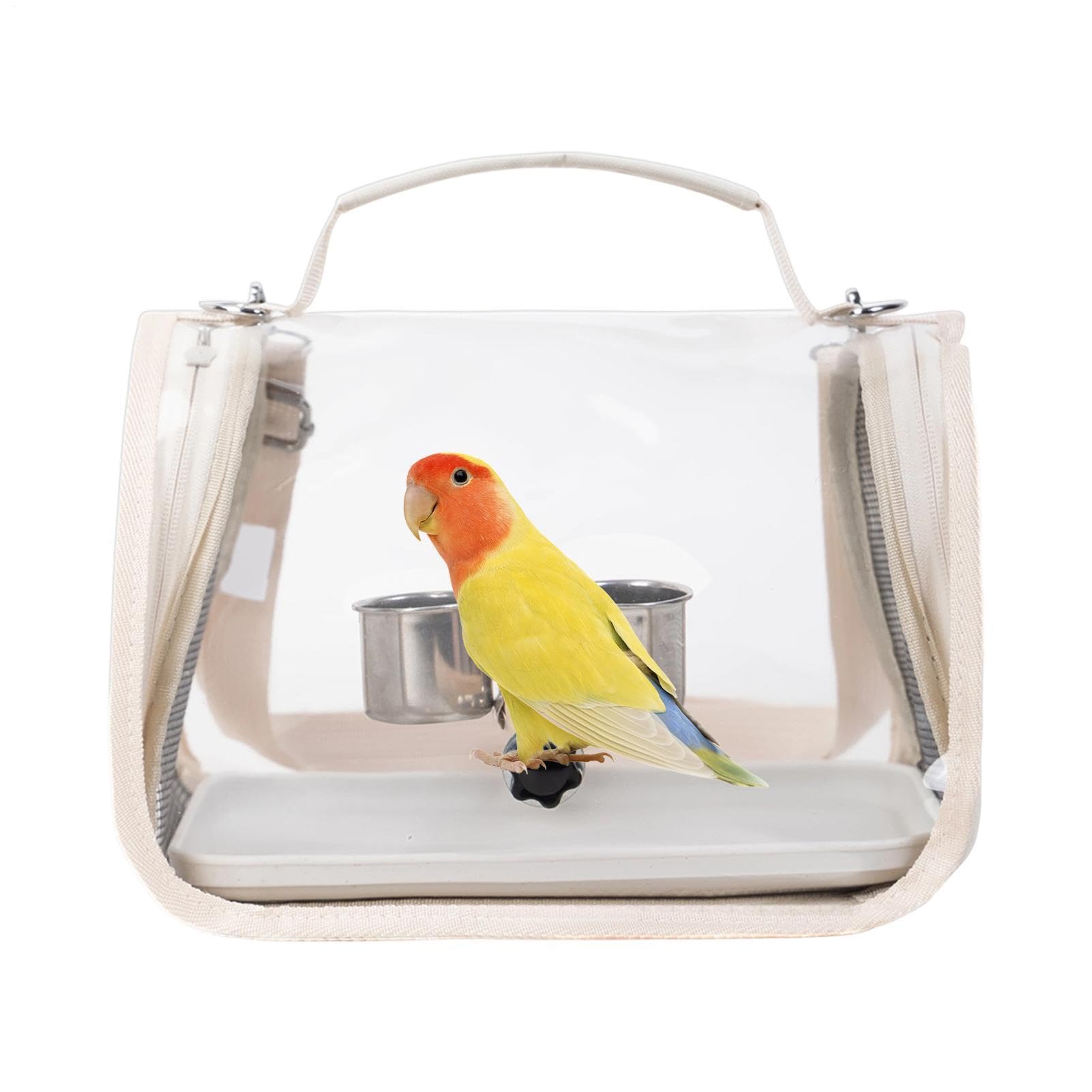 Cage de voyage pour oiseaux pour réduire le stress