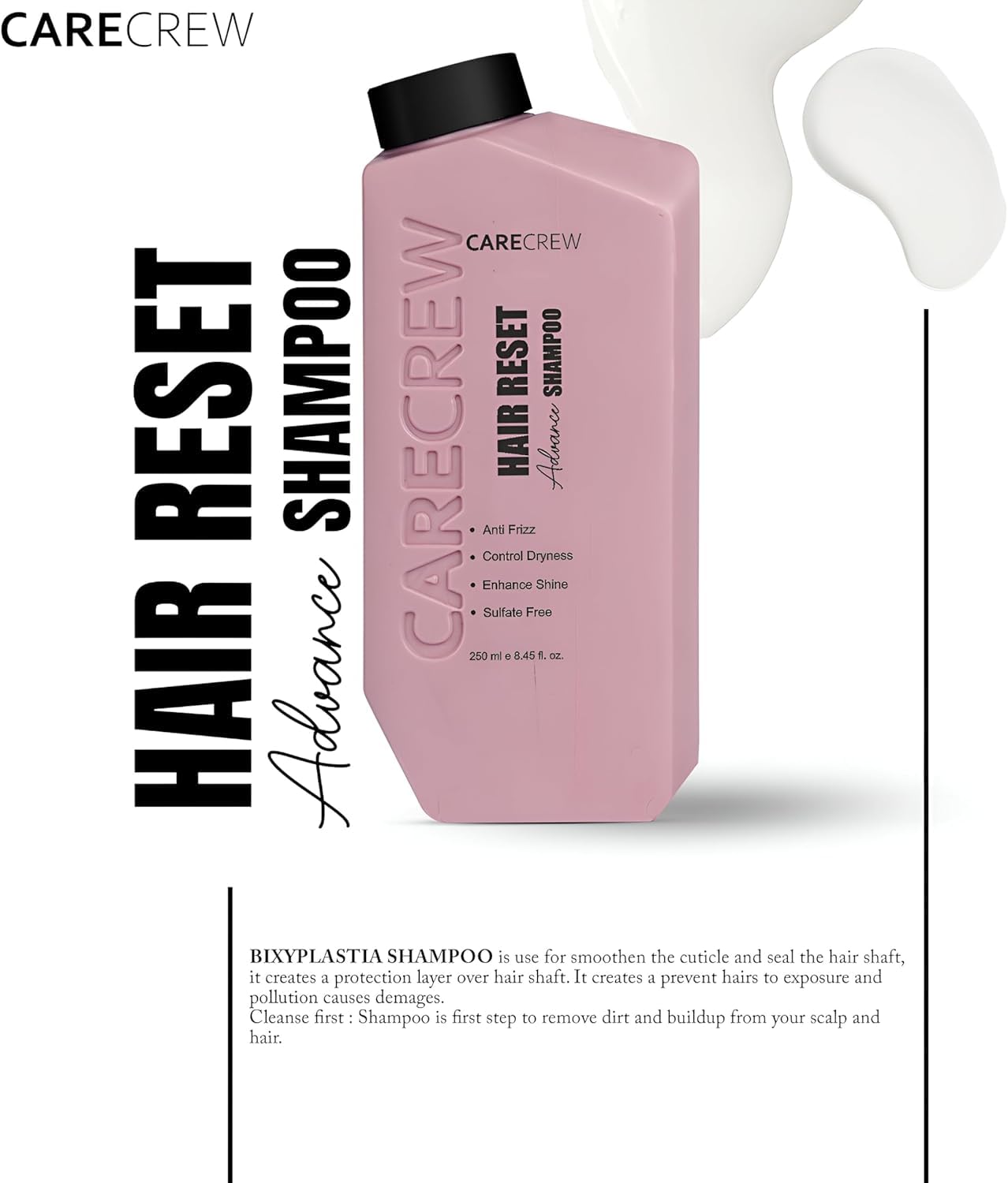 Carecrew Hair Reset Advance Set - Bixyplastia Shampoo & Mask for