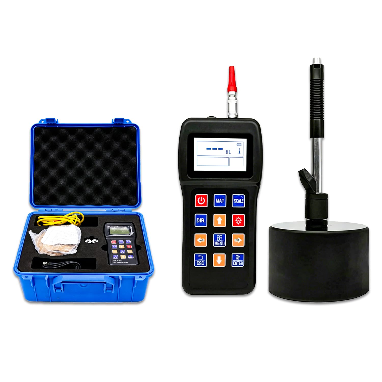 WTRYRN Portable Rockwell Hardness Meter with USB Data Export