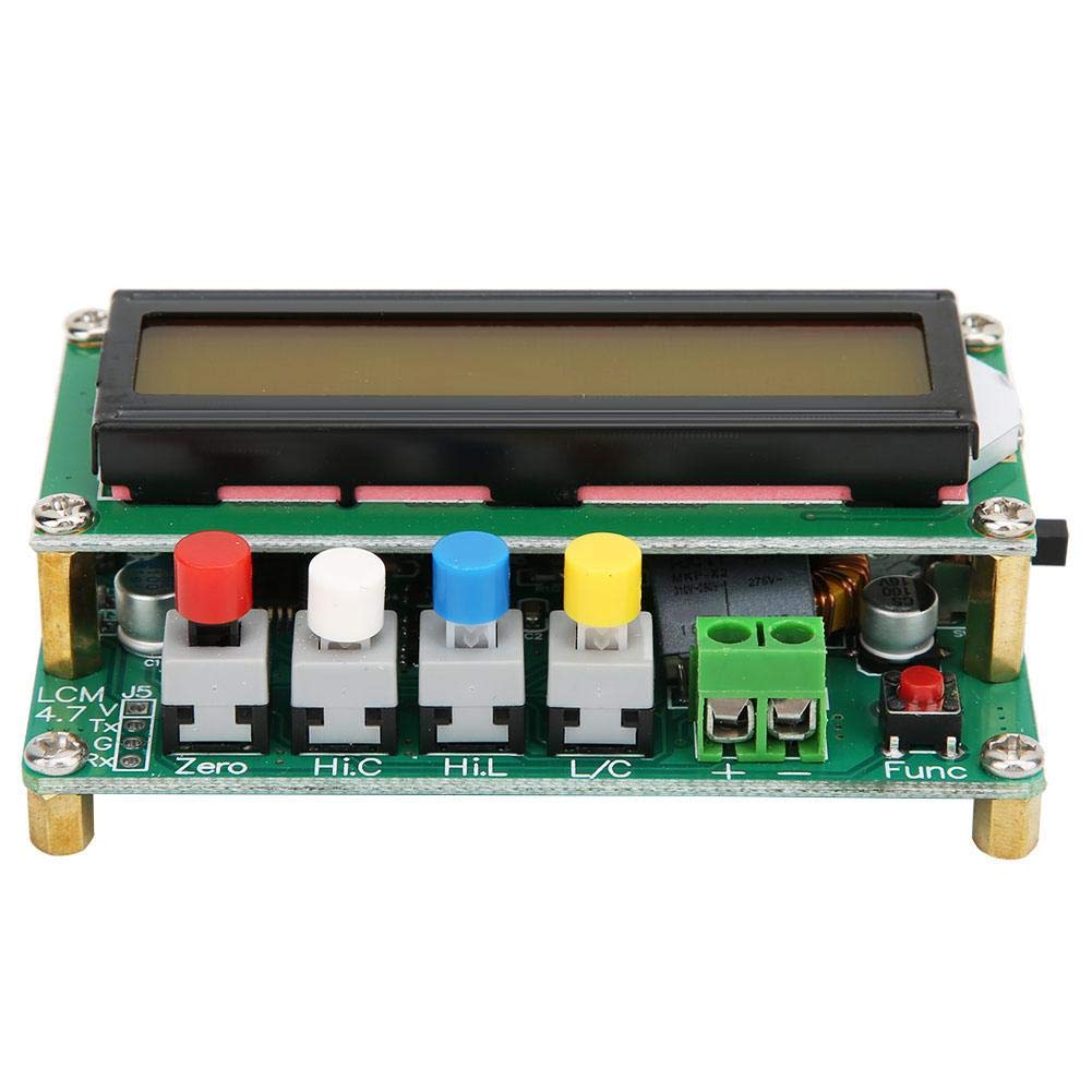 Módulo medidor de inductancia de capacitancia digital, 1pF ~ 1uF 1uH ~ 100H Multímetro de capacitancia de inductancia de alta precisión, medidor de capacitancia