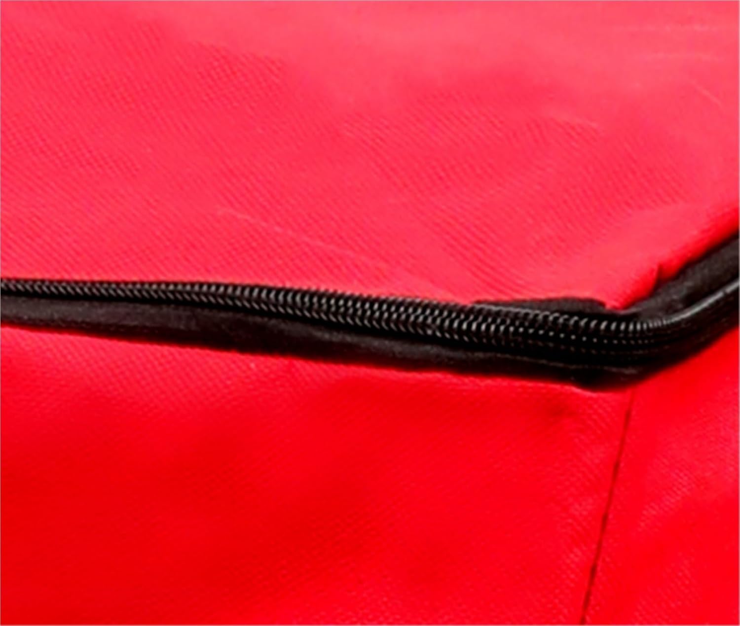 Tree Bag Christmas Tree Storage Bag Oxford Fabric with Handles Double Zipper Wide Opening Tote Christmas Storage(Red,165cm)