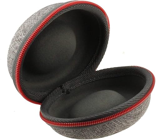 Navitech Funda protectora dura de color gris con cremallera roja, portátil, reloj inteligente de viaje, compatible con Huawei Kids Watch 3 Pro (con