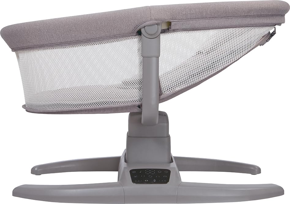 Control panel on the Mastela Swing H Multi-Motion Baby Cradle base