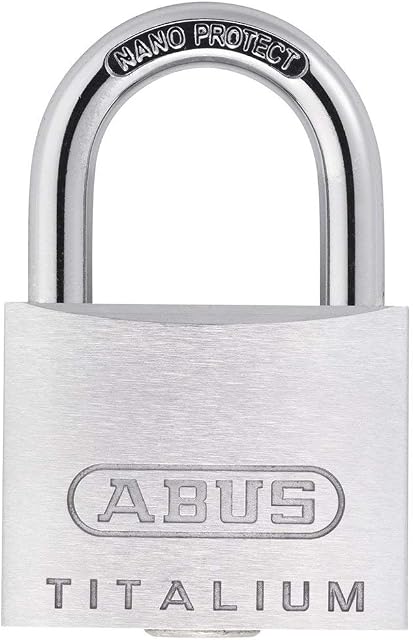 Abus 561986 Kłódka, Srebrny, 45 mm