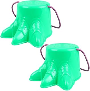 NUOBESTY 2pcs Kids Stilts Bucket Stilts Stepping Balance Toys Plastic Monster Claw Balancing Kids Stepper Toy Walking Stilts Walking Cups for Kids Toddler Children