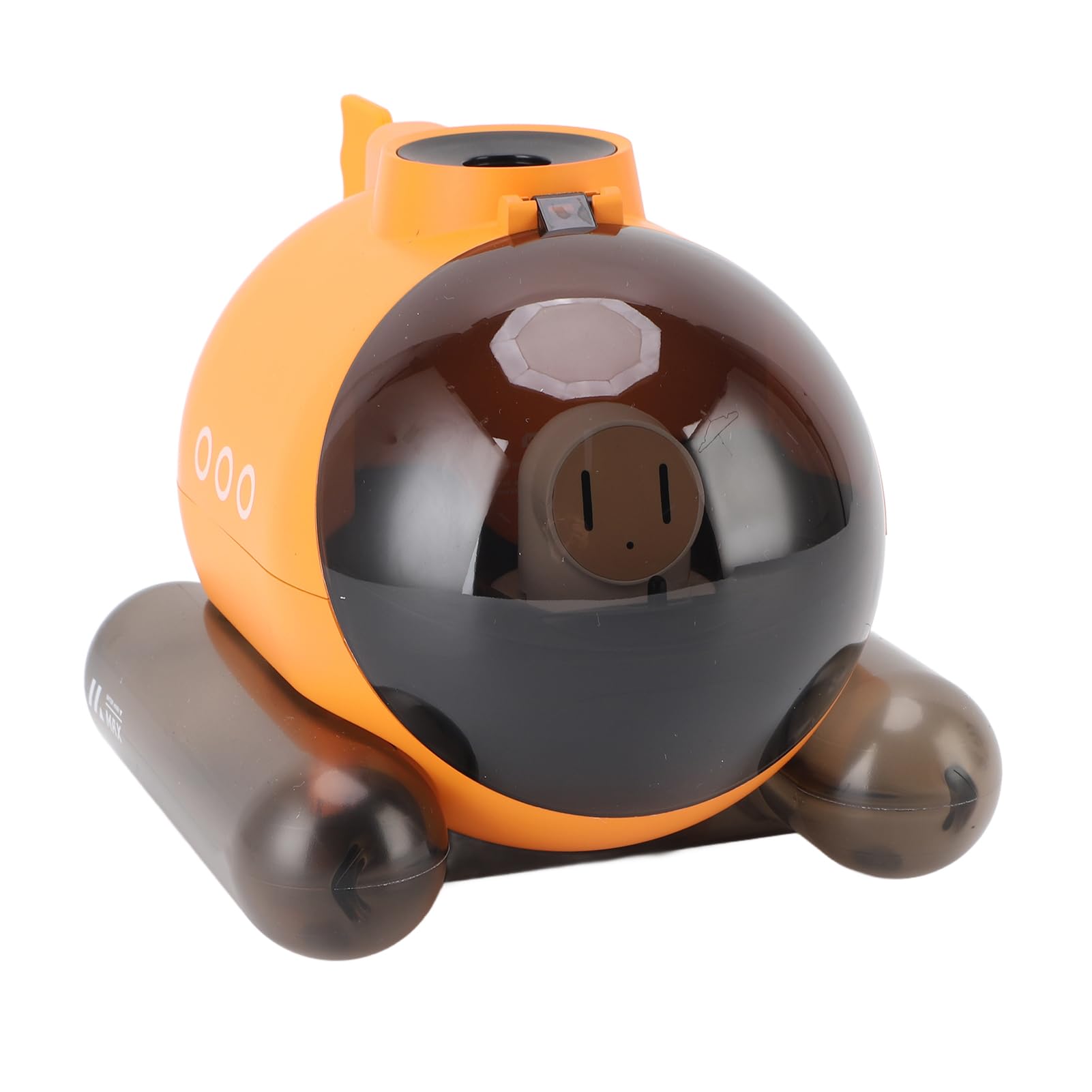 ANGGREK Humidificador de Escritorio Humidificador Submarino ABS 250 Ml Generador de Niebla con Anillo para Fumar con Control Remoto para Dormitorio Escritorio de Oficina Usuarios de Espacios