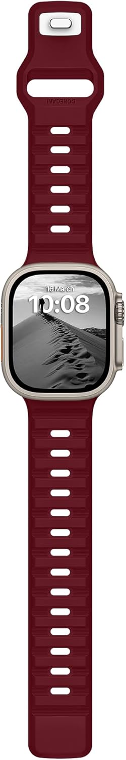 ELETTRONEO UC2 Sport Band for Apple Watch Bands Ultra 3 2 49mm, Series 11 10 46mm, 9 8 7 45mm 41mm, SE 6 5 4 44mm 40mm, 3 2 1 42mm 38mm Men Women iWatch, Strap Silicone, 2 pcs
