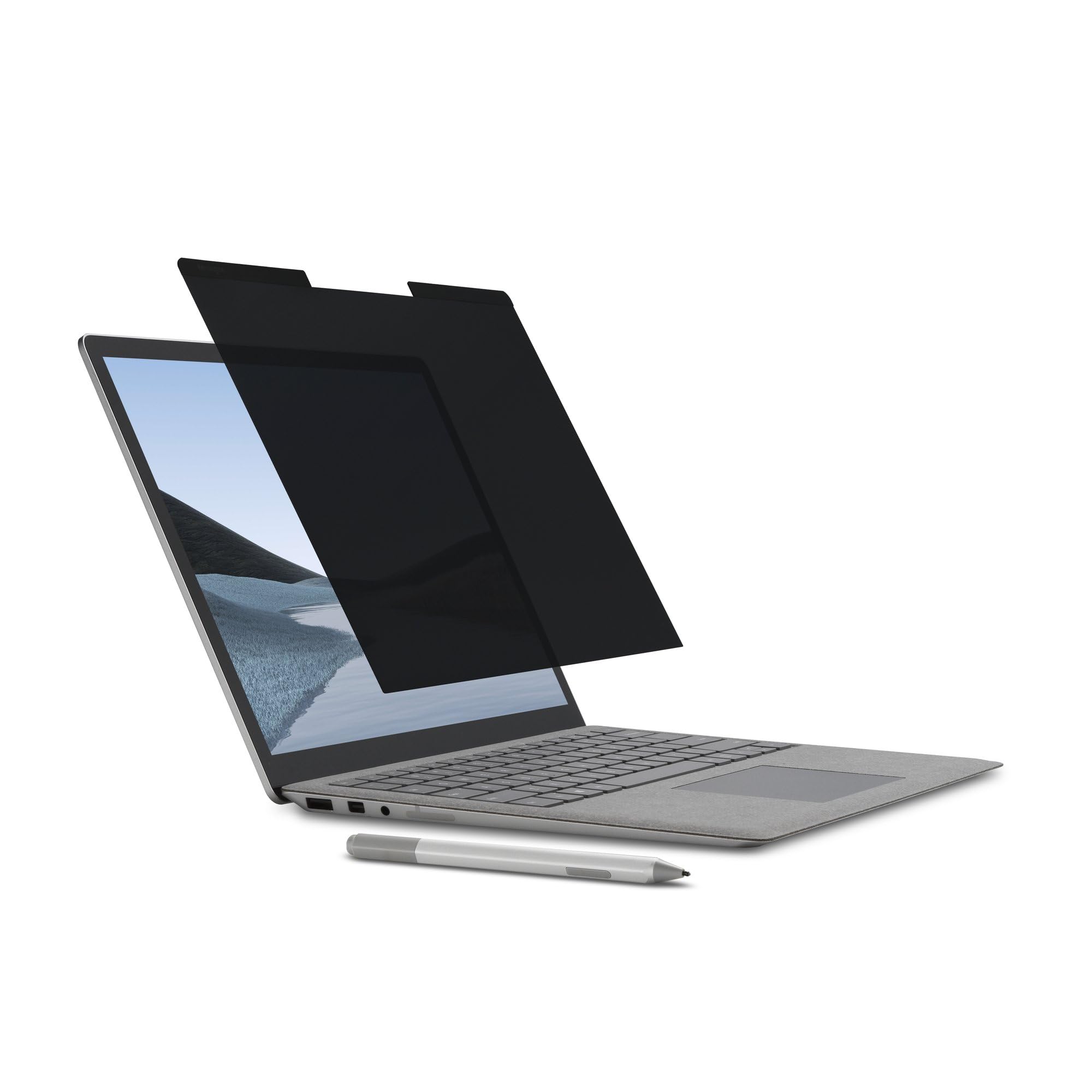 Kensington MagPro Elite Magnetic Privacy Screen for Surface Laptop 2/3 13.5”, Removable High Clarity Protector Limits Viewing Angle and Blue Light (K50728WW)