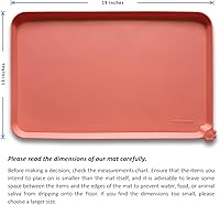 Vista 5 de Hoki Found - Alfombrillas impermeables para mascotas con bordes altos - Varios tamaños y colores para perros, gatos y otros -BC