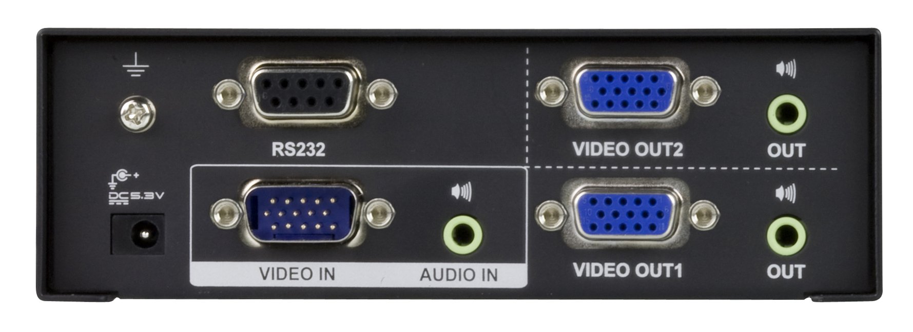 ATEN VS0102 VGA信号2分配器 ATEN VS0102 VGA信号2分配器 VGA 2分配器 - VS102, ATEN ビデオ