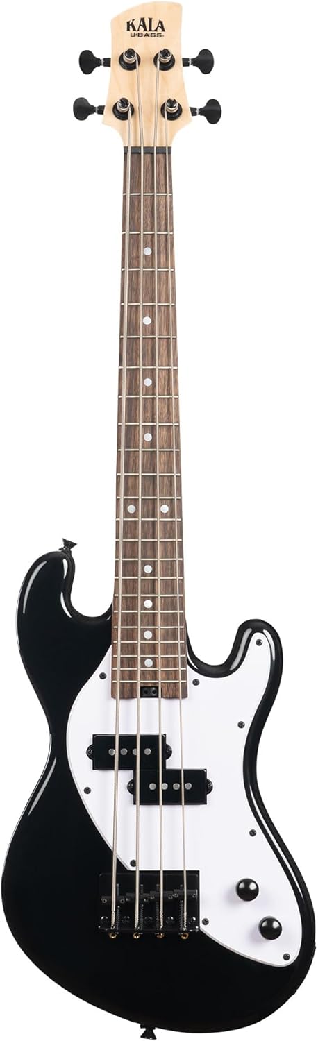 Solid Body 4-String Black Fretted U•BASS®