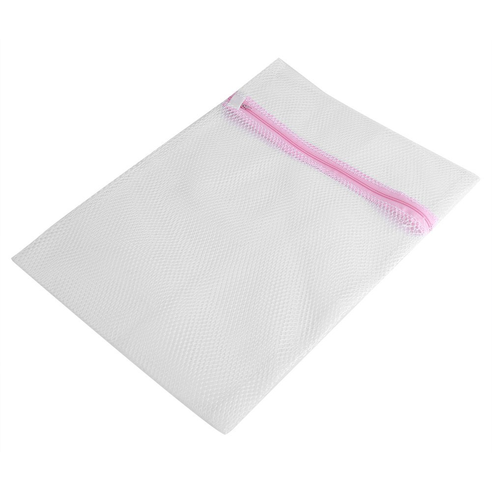 Asixx Washing Bag, Zipped Lingerie Washing Bag Laundry Machine Mesh Clothes for Socks Bra Underwear (50 * 60cm #1)