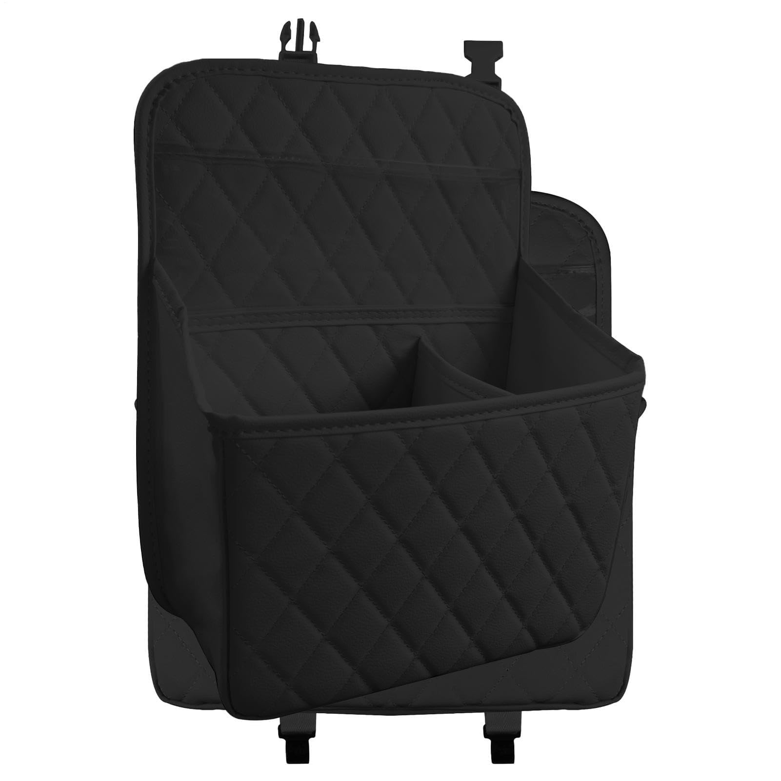 Organizador de almacenamiento para asiento trasero de coche, bolsillo multifuncional para pañuelos, aperitivos, paraguas, accesorio de viaje para ahorrar espacio