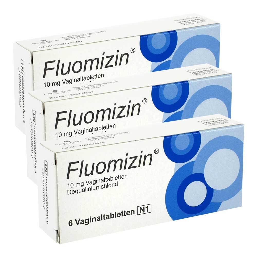 Fluomizin 10 mg Vaginaltabletten 3x6 St