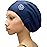 SOUL CAP - Large Swimming Cap for Long Hair - Designed for Long Hair, Dreadlocks, Weaves, Hair Extensions, Braids, Curls & Afros - Women & Men - Silicone (Navy, Large)