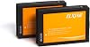 hflexgrad 2-Pack 3.7V 2300mAh PMNN4468A Li-ion Battery Replacement for SL300 SL3500e and SL7000 Series radios and EVX-S24 Radio