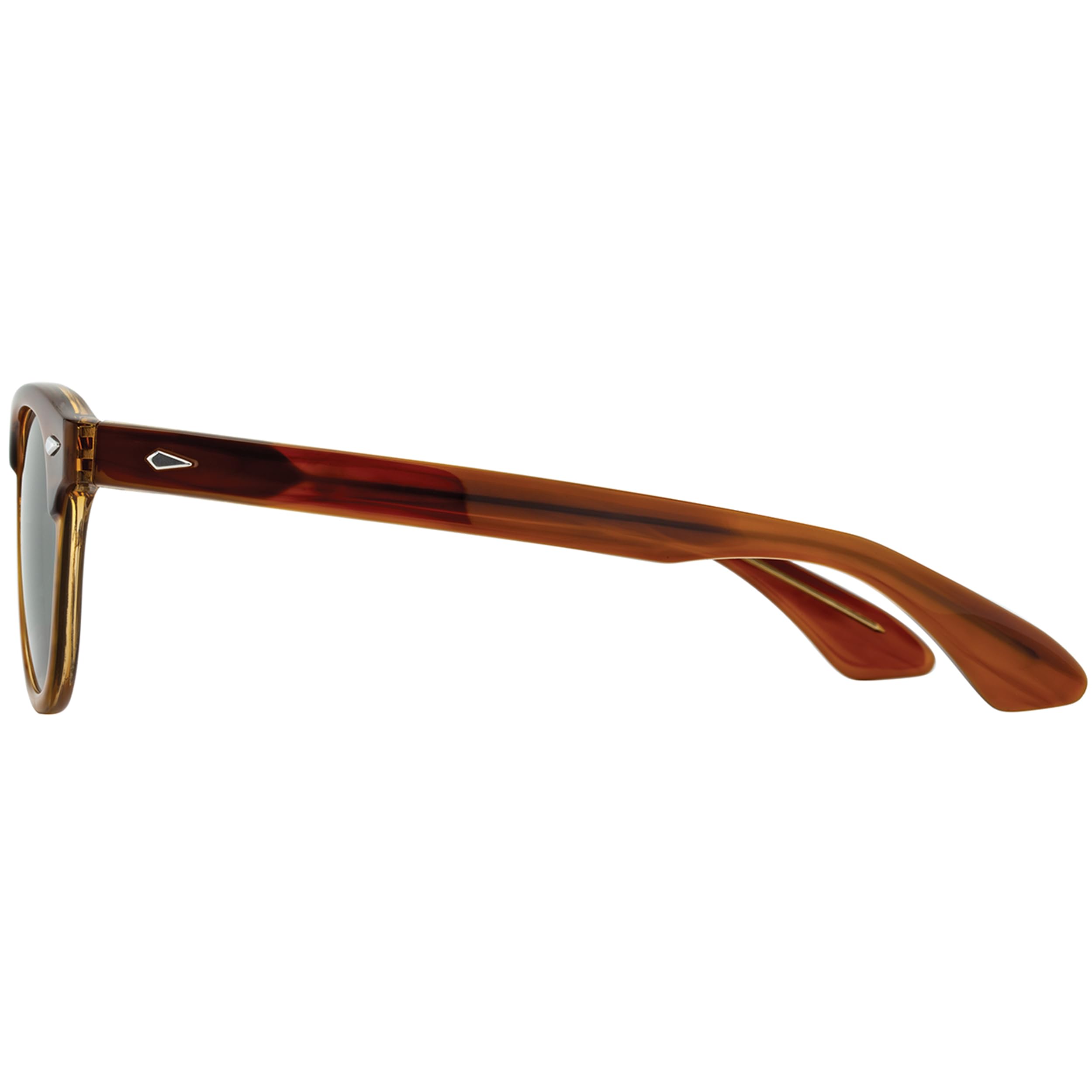 Amazon.com: AO Times Sunglasses - Chestnut Sand - True Color Gray