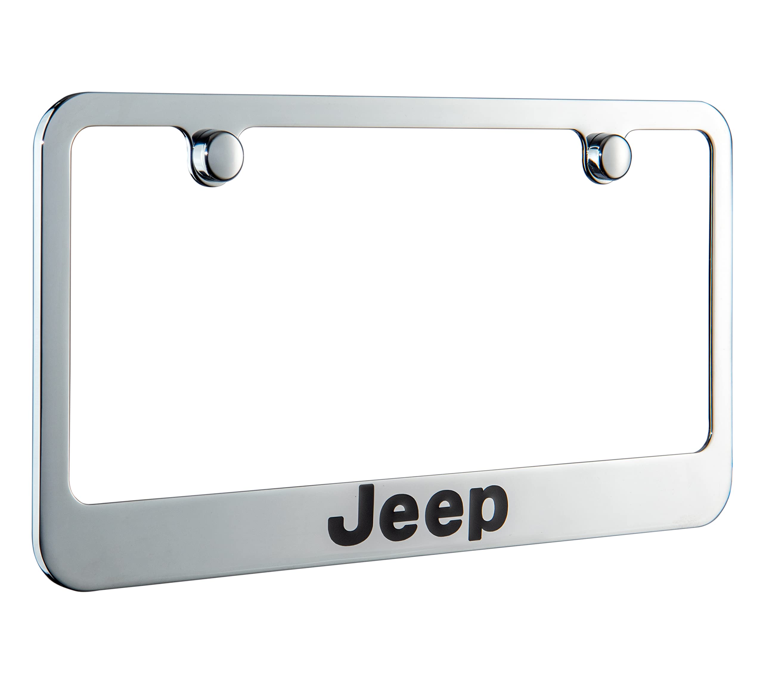 Jeep Chromed License Frame, Officially Licensed.
