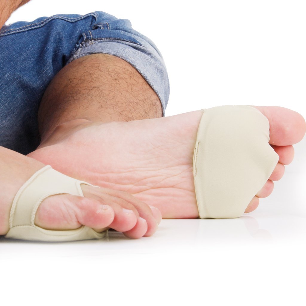 Pedimendtm cuscinetti in gel per piedi | metatarsalgia inserti | metatarso neuroma di Morton Pad | Big & Little toe sovrapposizione | alluce valgo Care | allattamento trasversale arco | elastico