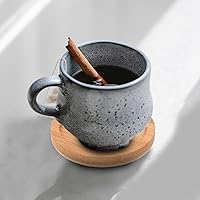 Vista 7 de 6 posavasos de bambú Estera de taza de bambú almohadillas de té de madera platillo de café platillo cerveza platillos posavasos posavasos vino